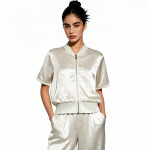 2026 best selling women's casual two piece set – long sleeved top (solid color/printed) paired with trousers | wholesale women's casual wear and loungewear